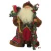 Santa's Workshop 15" Christmas Plaid Santa