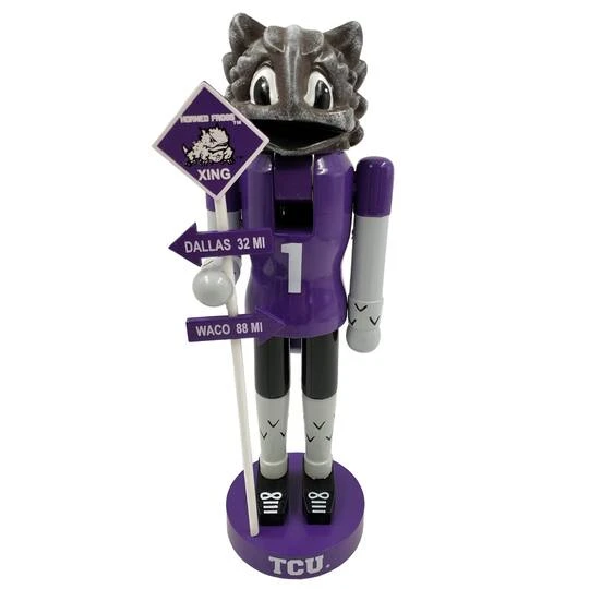 Santa's Workshop 12" Texas Christian University® Rivalry Nutcracker 2 Santa's Workshop 12" Texas Christian University® Rivalry Nutcracker - Image 2