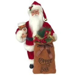 Santa's Workshop 15" Coffee Claus
