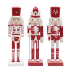 Santa's Workshop 10" Red & White Nutcracker, 3ct.