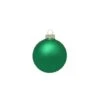 Whitehurst 12ct. 2.75" Matte Glass Ball Ornaments Green Matte
