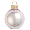 Whitehurst 28ct. 2" Shiny Glass Ball Ornaments Baby Pink