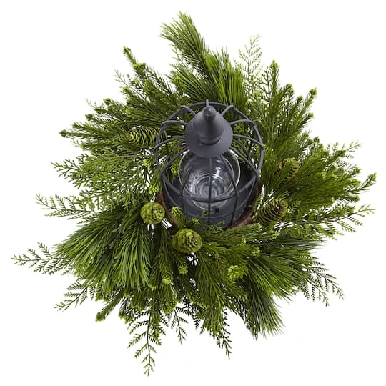 24" Mixed Pine Birdhouse Candelabrum 3 24" Mixed Pine Birdhouse Candelabrum - Image 3