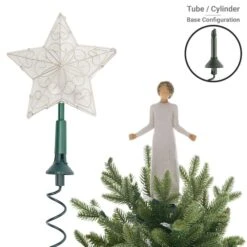 Village Lighting Christmas Tree Topper Holder -Northlight Decor Store D403170S 15