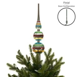 Village Lighting Christmas Tree Topper Holder -Northlight Decor Store D403170S 18