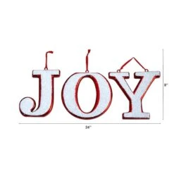 8.5" Joy Holiday Deluxe Shatterproof Ornament Set 9 8.5" Joy Holiday Deluxe Shatterproof Ornament Set -Northlight Decor Store D479029S 2