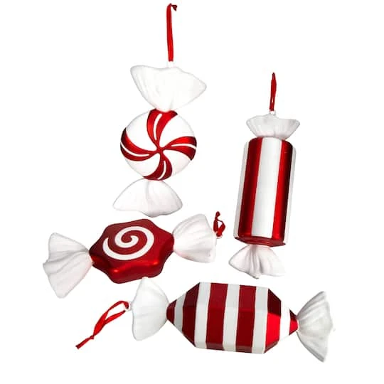 4ct. 12" Shatterproof Jumbo Candy Cane Christmas Ornaments 1 4ct. 12" Shatterproof Jumbo Candy Cane Christmas Ornaments