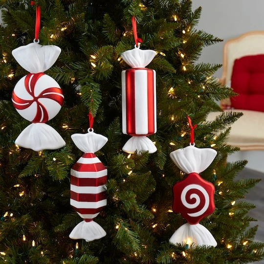 4ct. 12" Shatterproof Jumbo Candy Cane Christmas Ornaments 8 4ct. 12" Shatterproof Jumbo Candy Cane Christmas Ornaments - Image 8