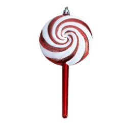 4ct. 7" Shatterproof Christmas Candy Cane Deluxe Ornaments -Northlight Decor Store D479031S 3