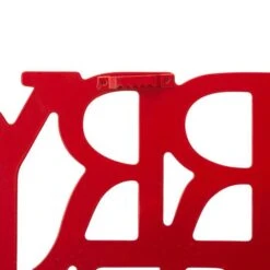 Glitzhome® 24" Red Merry Christmas Metal Wall Décor -Northlight Decor Store D479420S 7