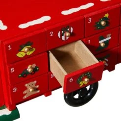 Glitzhome® 14.5" Christmas Truck Countdown Décor 16 Glitzhome® 14.5" Christmas Truck Countdown Décor -Northlight Decor Store D479444S 7