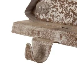 Glitzhome® 8" Marquee LED Wooden & Metal Christmas Tree Stocking Holder Set 16 Glitzhome® 8" Marquee LED Wooden & Metal Christmas Tree Stocking Holder Set -Northlight Decor Store D479507S 7