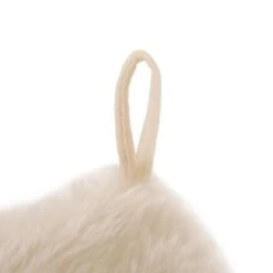 Glitzhome® 21" White Plush Stockings, 2ct. -Northlight Decor Store D479593S 6