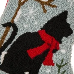 Glitzhome® 20" Cat Hooked Stockings, 2ct. -Northlight Decor Store D479604S 6
