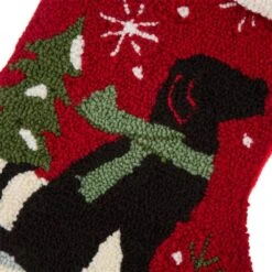 Glitzhome® 20" Dog Hooked Stockings, 2ct. -Northlight Decor Store D479607S 7