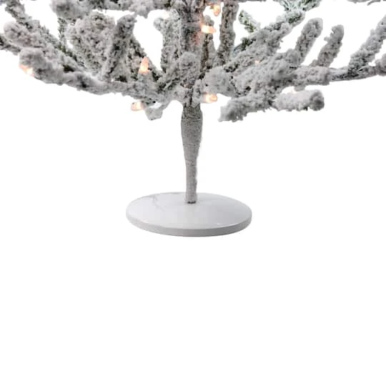 Northlight 3ft. Pre-Lit Flocked Alpine Twig Artificial Christmas Tree, White Lights 5 Northlight 3ft. Pre-Lit Flocked Alpine Twig Artificial Christmas Tree, White Lights - Image 5