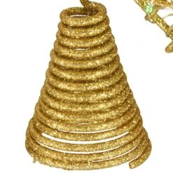 9" Gold Star Tree Top With Dual Color® Lights 9 9" Gold Star Tree Top With Dual Color® Lights -Northlight Decor Store D491237S 3