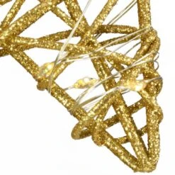 9" Gold Star Tree Top With Dual Color® Lights 10 9" Gold Star Tree Top With Dual Color® Lights -Northlight Decor Store D491237S 4