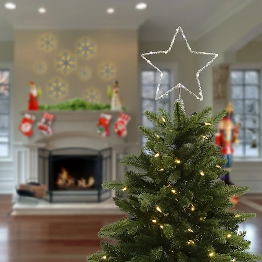13.5" Open Star Tree Top With Dual Color® Lights 3 13.5" Open Star Tree Top With Dual Color® Lights - Image 3