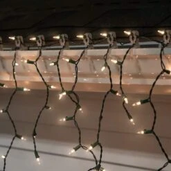 Northlight 26ct. Clear Omni Universal Gutter & Shingle Christmas Light Clips -Northlight Decor Store D491455S 12