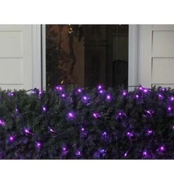 Northlight 4ft. X 6ft. LED Wide Angle Net Style Christmas Lights Purple 8 Northlight 4ft. X 6ft. LED Wide Angle Net Style Christmas Lights Purple -Northlight Decor Store D491462S 2