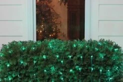 Northlight 4ft. X 6ft. LED Wide Angle Net Style Christmas Lights Green 16 Northlight 4ft. X 6ft. LED Wide Angle Net Style Christmas Lights Green -Northlight Decor Store D491465S 13