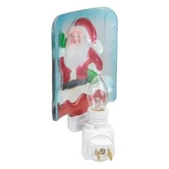 Northlight 6" Red & White Santa Claus Christmas Night Light -Northlight Decor Store D491466S 14