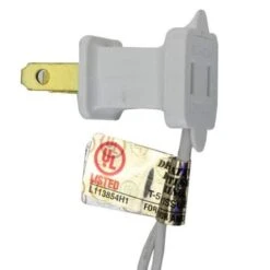 Impact 10ct. Blue & White Snowflake Clear Christmas Lights -Northlight Decor Store D491473S 3