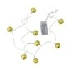 Northlight 8ct. Gold LED Jingle Bell Christmas Lights