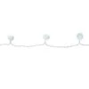 Northlight 40ct. Cool White Iridescent Snowball LED Christmas String Lights
