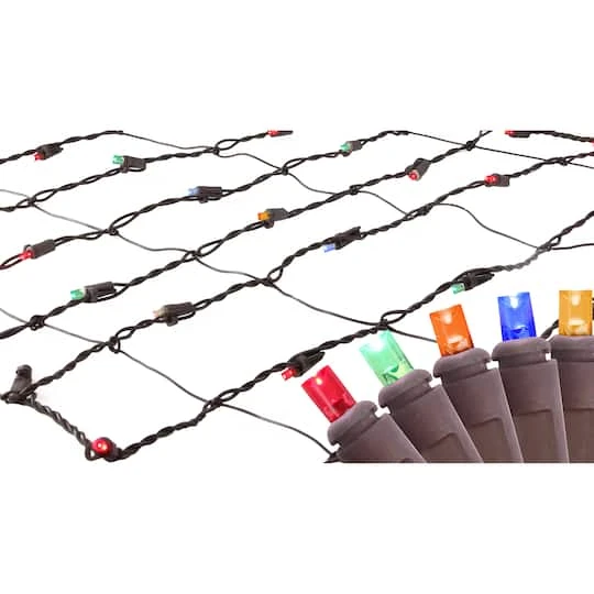 Northlight 2ft. X 8ft. LED Tree Trunk Wrap Christmas Net Lights Multicolor 3 Northlight 2ft. X 8ft. LED Tree Trunk Wrap Christmas Net Lights Multicolor - Image 3