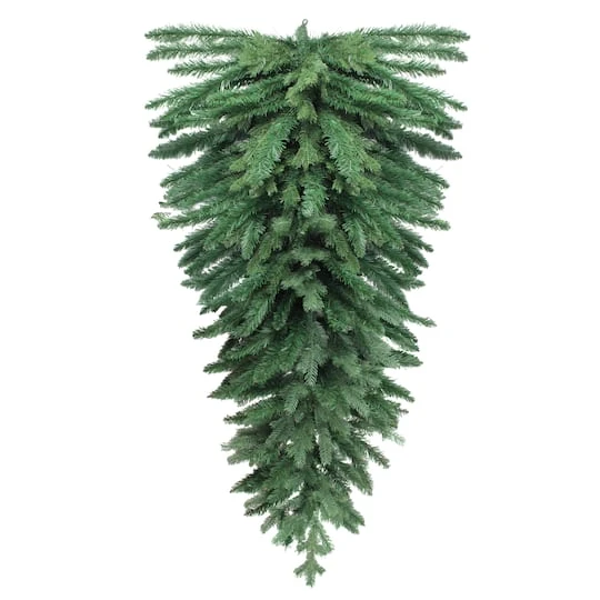 Northlight 60" Green Pine Artificial Christmas Teardrop Swag 1 Northlight 60" Green Pine Artificial Christmas Teardrop Swag