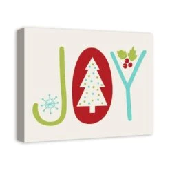 Joy 20x16 Canvas Wall Art -Northlight Decor Store D518042S 2