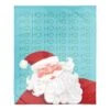 Santa Ho Ho Ho 50x60 Sherpa Fleece Blanket