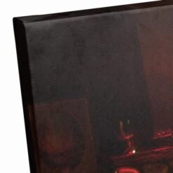 Santa By The Fireplace 24x20 Canvas Wall Art 9 Santa By The Fireplace 24x20 Canvas Wall Art -Northlight Decor Store D518097S 3