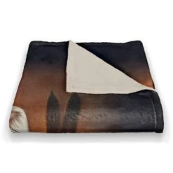 Painted Santa On Piano 50x60 Coral Fleece Blanket 6 Painted Santa On Piano 50x60 Coral Fleece Blanket -Northlight Decor Store D518121S 2