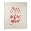 Dear Santa 50x60 Coral Fleece Blanket
