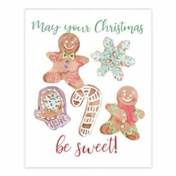 Sweet Christmas Cookies Tabletop Canvas