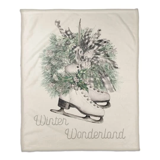 Winter Wonderland50x60 Coral Fleece Blanket 1 Winter Wonderland50x60 Coral Fleece Blanket