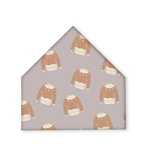 Sweater Weather 12x12 House Shaped Canvas 1 Sweater Weather 12x12 House Shaped Canvas