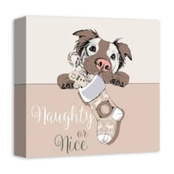 Christmas Dog Canvas Wall Art 8 Christmas Dog Canvas Wall Art -Northlight Decor Store D518452S 2