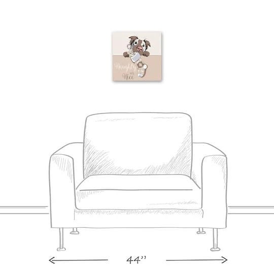 Christmas Dog Canvas Wall Art 6 Christmas Dog Canvas Wall Art - Image 6