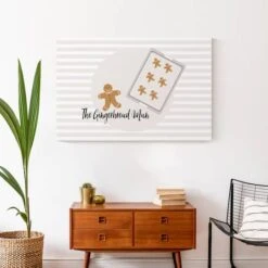 The Gingerbread Man 24x36 Canvas Wall Art 10 The Gingerbread Man 24x36 Canvas Wall Art -Northlight Decor Store D518454S 4