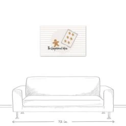 The Gingerbread Man 24x36 Canvas Wall Art 11 The Gingerbread Man 24x36 Canvas Wall Art -Northlight Decor Store D518454S 5