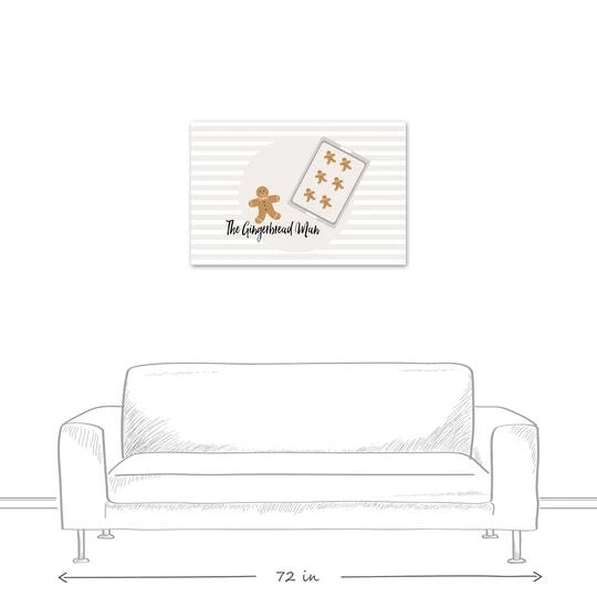The Gingerbread Man 24x36 Canvas Wall Art 6 The Gingerbread Man 24x36 Canvas Wall Art - Image 6