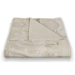 Snowy Woods Deer 50x60 Coral Fleece Blanket 6 Snowy Woods Deer 50x60 Coral Fleece Blanket -Northlight Decor Store D518496S 2