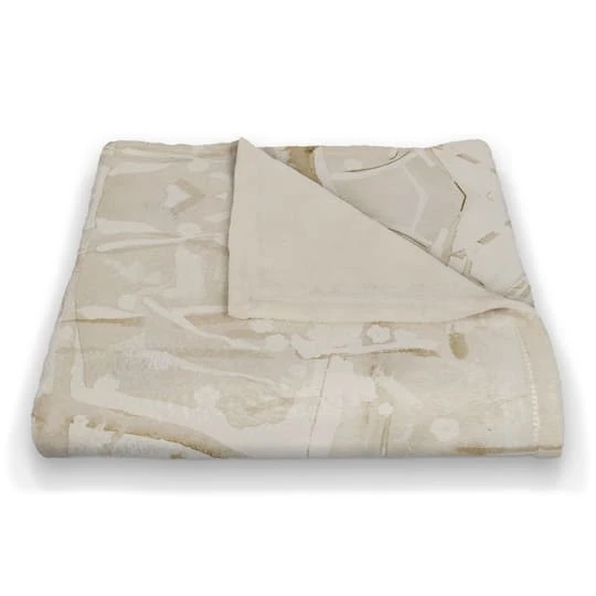 Snowy Woods Deer 50x60 Coral Fleece Blanket 3 Snowy Woods Deer 50x60 Coral Fleece Blanket - Image 3