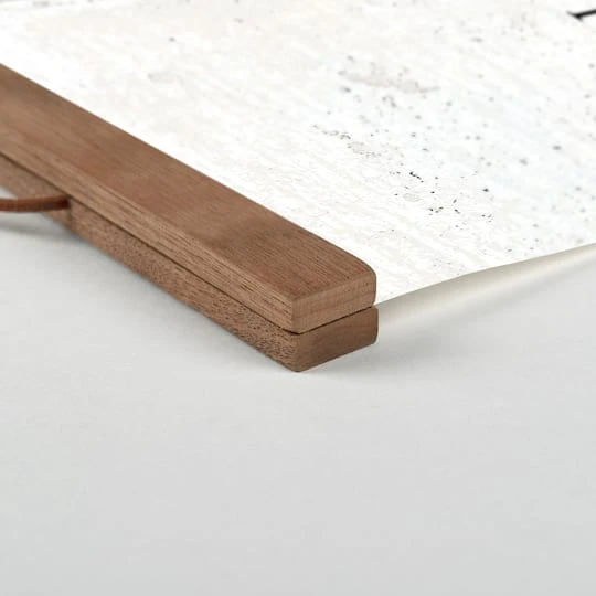 All Is Bright 20x16 Teak Hanging Canvas 3 All Is Bright 20x16 Teak Hanging Canvas - Image 3