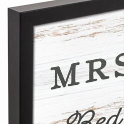 Mrs. Claus Bed Breakfast 18x12 Black Framed Canvas 8 Mrs. Claus Bed Breakfast 18x12 Black Framed Canvas -Northlight Decor Store D518559S 3