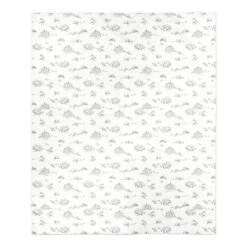 Snowy Town 50x60 Sherpa Fleece Blanket